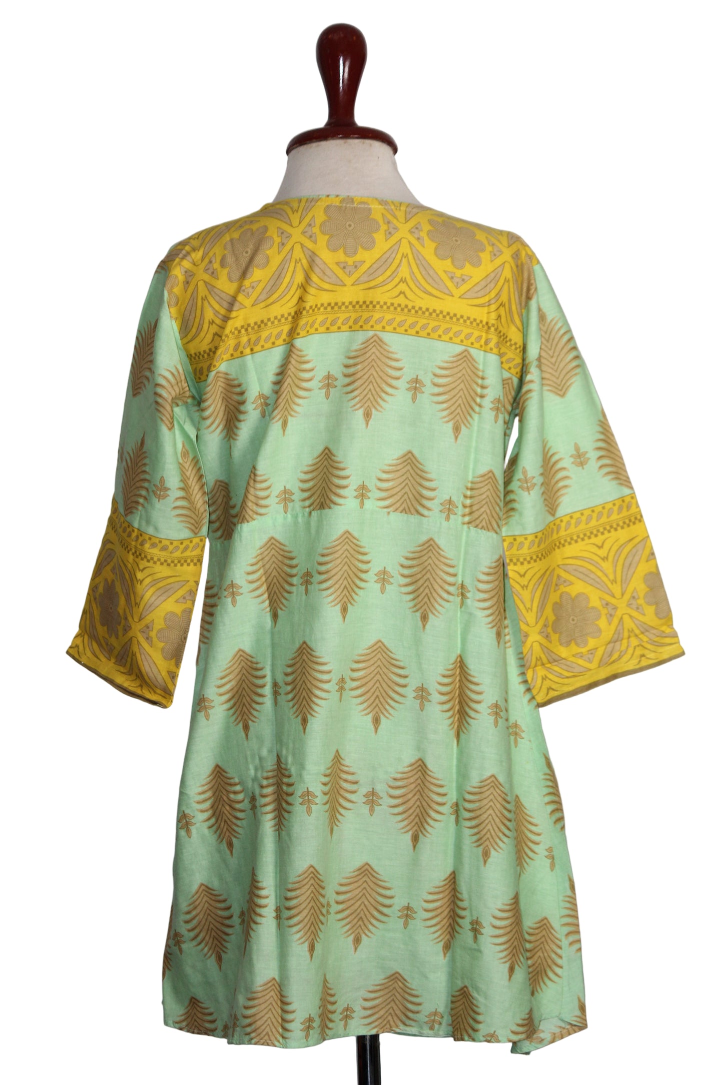 Kurti – ThriftyFy (Green, Small)