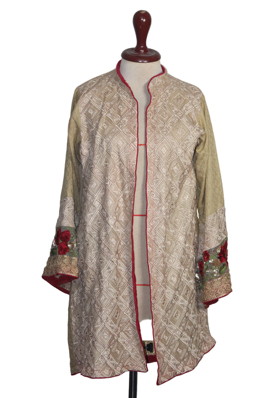 Kurti – ThriftyFy (Golden, Medium)