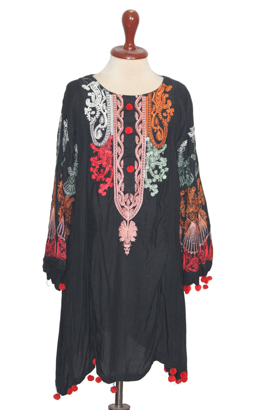 Kurti – Rangz (Black, Large)