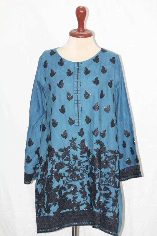 Kurti – Sequence (Navy Blue, Medium)