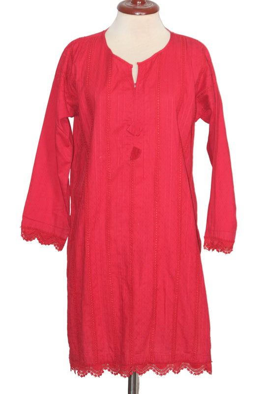Kurti – Khaadi (Red, Small)
