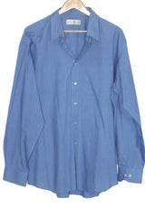 M&S Blue Button Down Shirt – Large