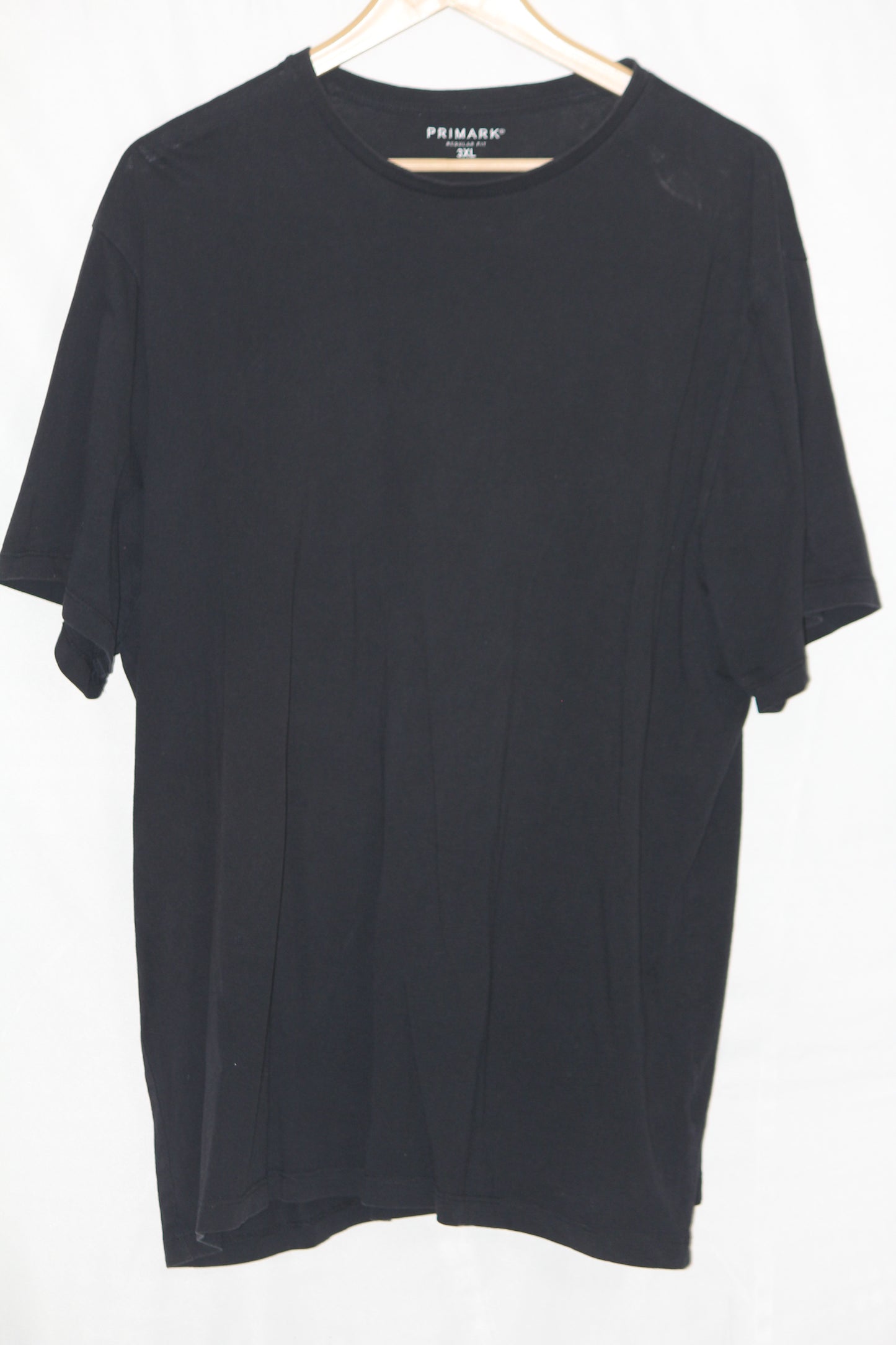 Primark Black Cotton T-Shirt – Large