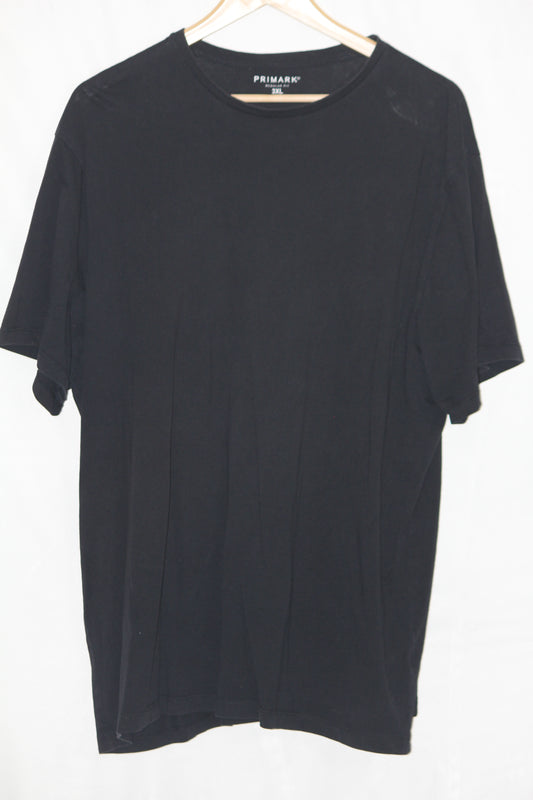 Primark Black Cotton T-Shirt – Large