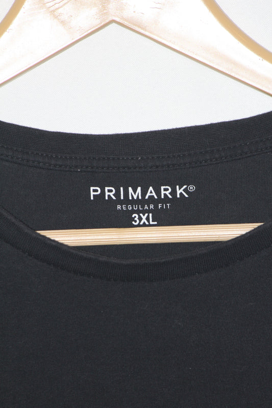 Primark Black Cotton T-Shirt – Large