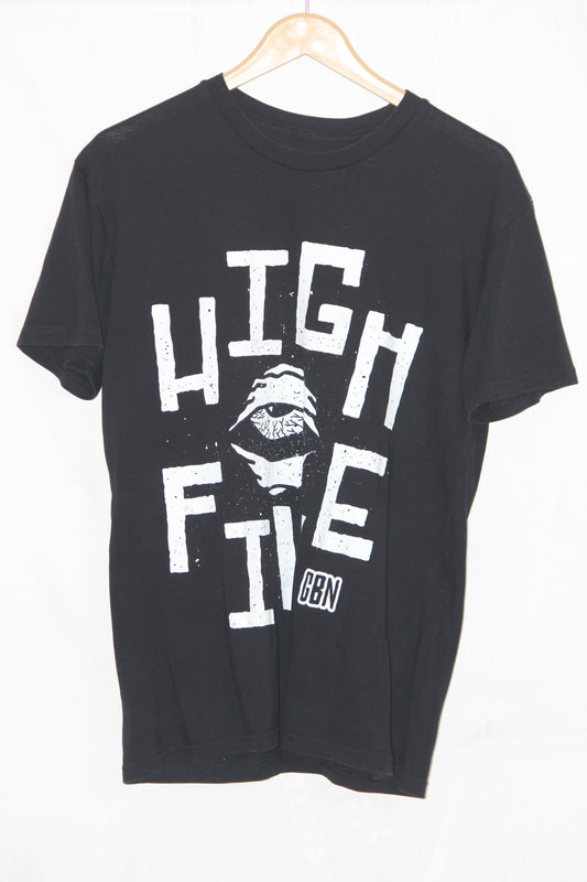 ThriftyFy Black Cotton T-Shirt – Medium