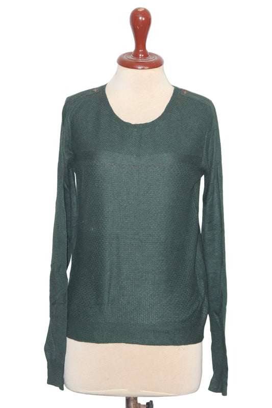 Dorothy Perkins Full-Sleeve Sweatshirt – Fresh Green