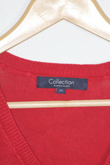 Collection Debenhams Red Sweatshirt (Medium)