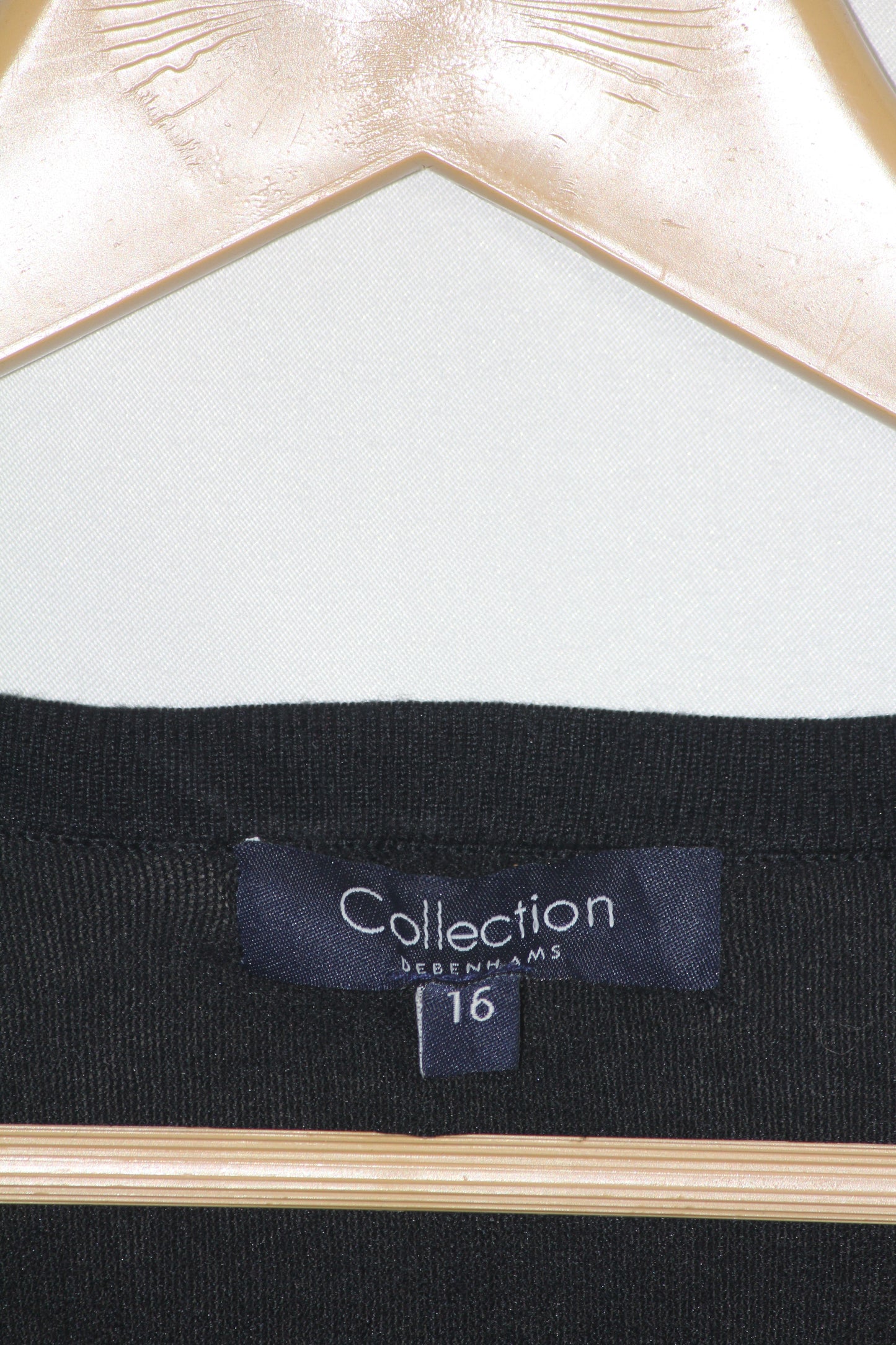 Collection Debenhams Black Sweatshirt - Medium