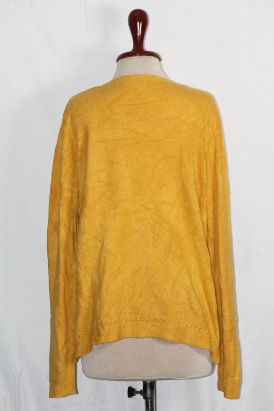 Papaya Yellow Large Cozy Sweatshirt