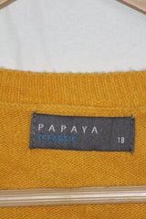 Papaya Yellow Large Cozy Sweatshirt