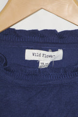 Wild Flower Medium Blue Sweatshirt