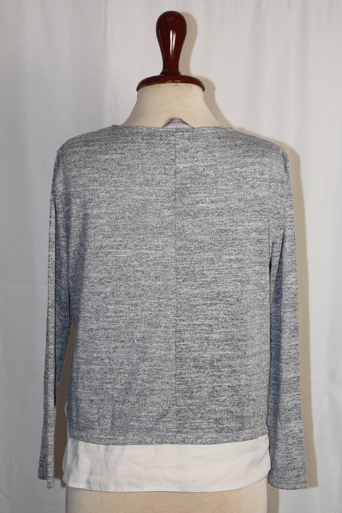 Dorothy Perkins Grey Sweatshirt - Medium