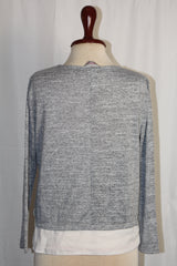 Dorothy Perkins Grey Sweatshirt - Medium