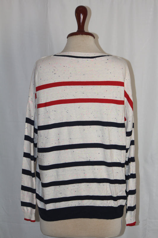 Roman Offwhite 'Ahoy' Sweatshirt - Medium