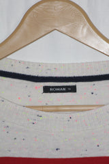 Roman Offwhite 'Ahoy' Sweatshirt - Medium