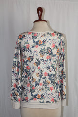 Stradivarius Floral Sweatshirt - Small