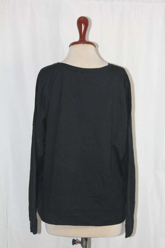 M&S Black Sweatshirt - Large