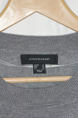 Atmosphere Grey and White Sweatshirt