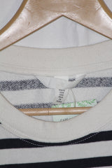 H&M Black and White Sweatshirt - Large