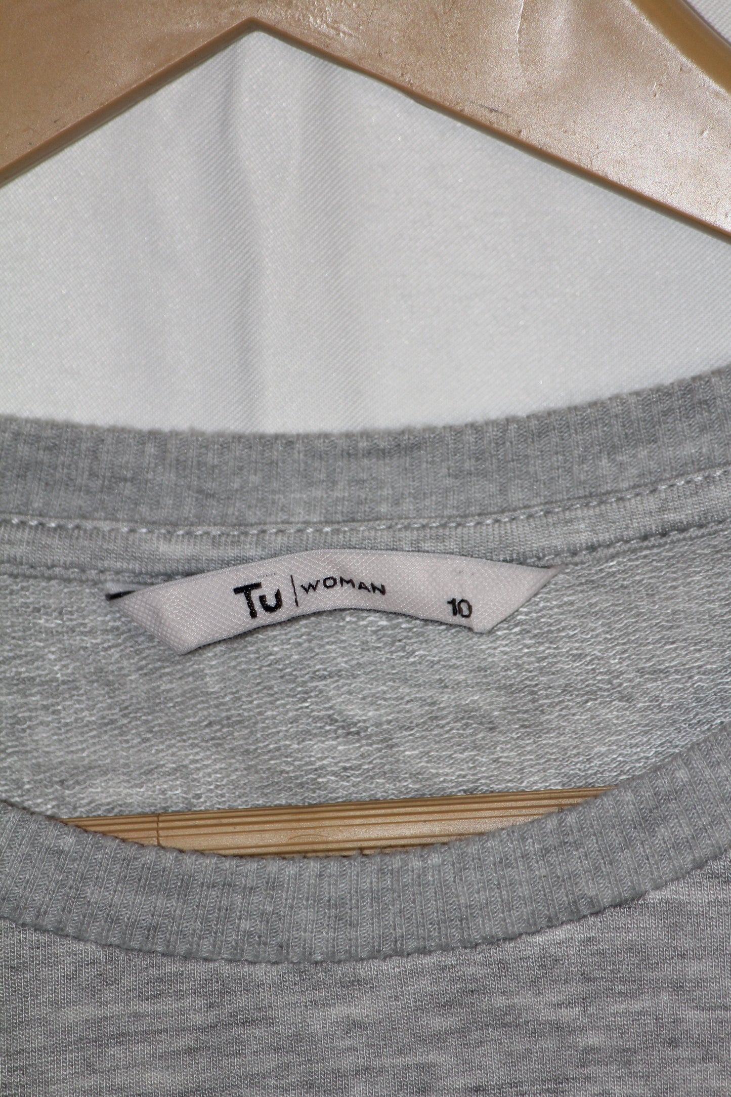 Tu Grey Small Sweatshirt