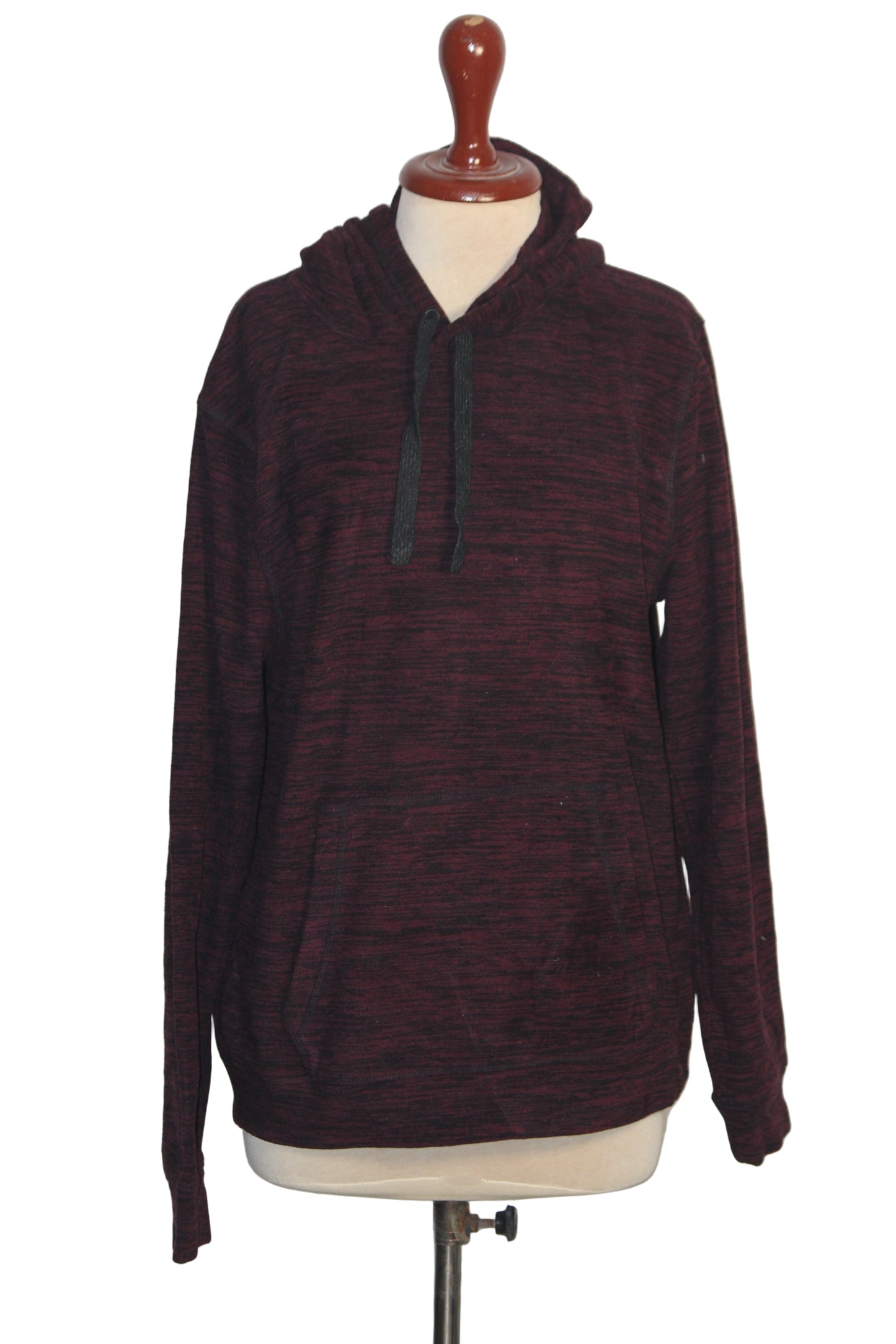 Peacocks Burgundy Hoodie -  Medium Size