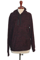 Peacocks Burgundy Hoodie -  Medium Size