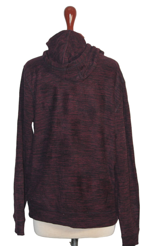 Peacocks Burgundy Hoodie -  Medium Size