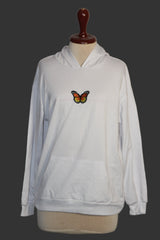 Shein White Hoodie - Medium