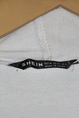 Shein White Hoodie - Medium