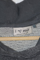 Next Sleeveless Grey Hoodie - Small