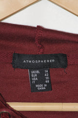 Atmosphere Maroon Hoodie - Medium