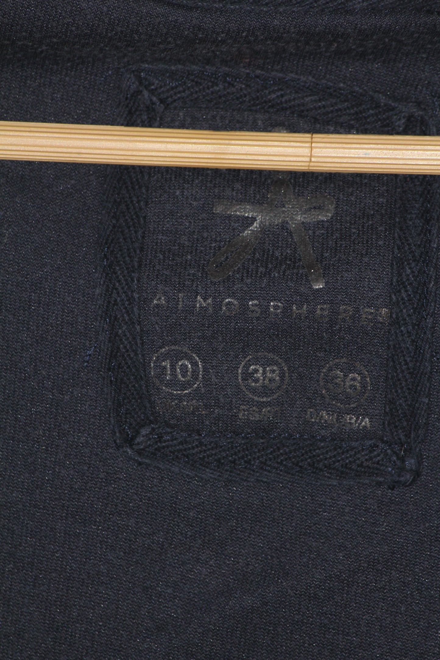 Atmosphere Navy Blue Hoodie - Small