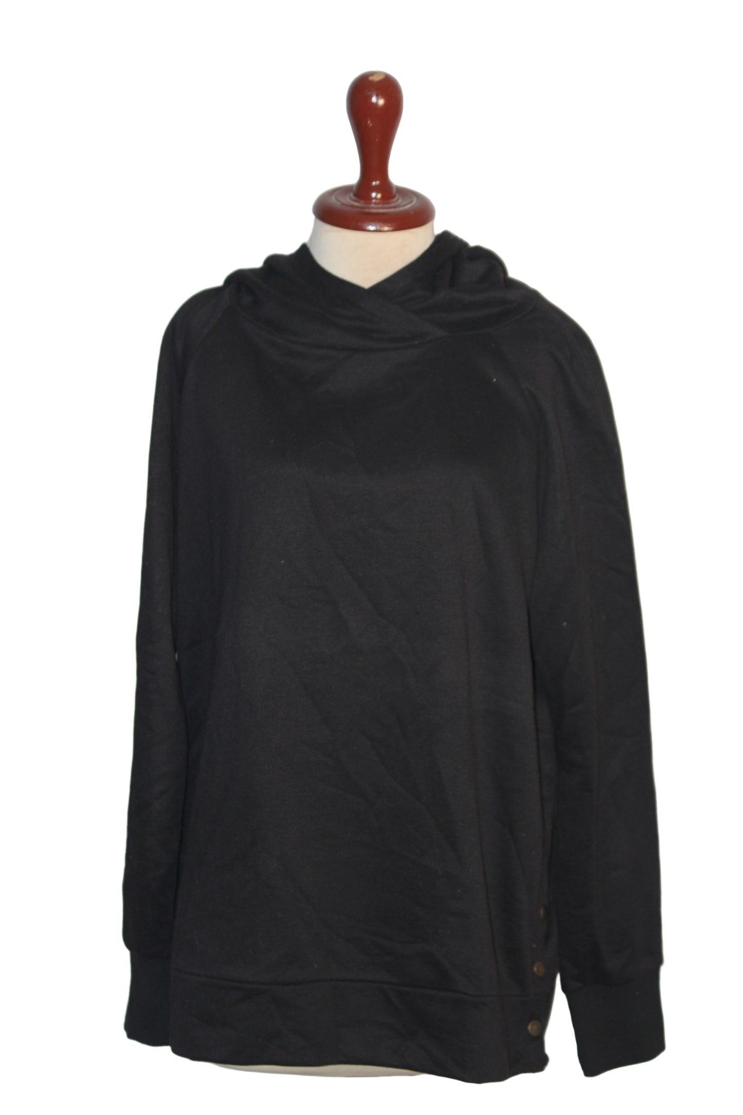 Shein Black Hoodie - XL