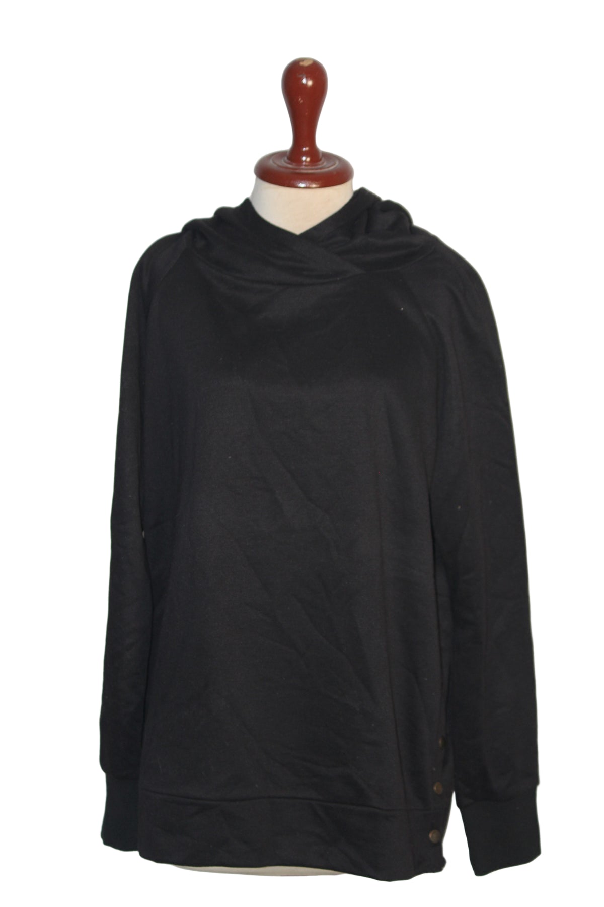 Shein Black Hoodie - XL