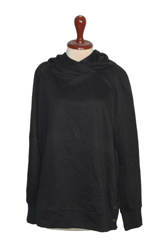 Shein Black Hoodie - XL