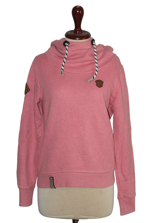 Naketano Pink Hoodie - Small