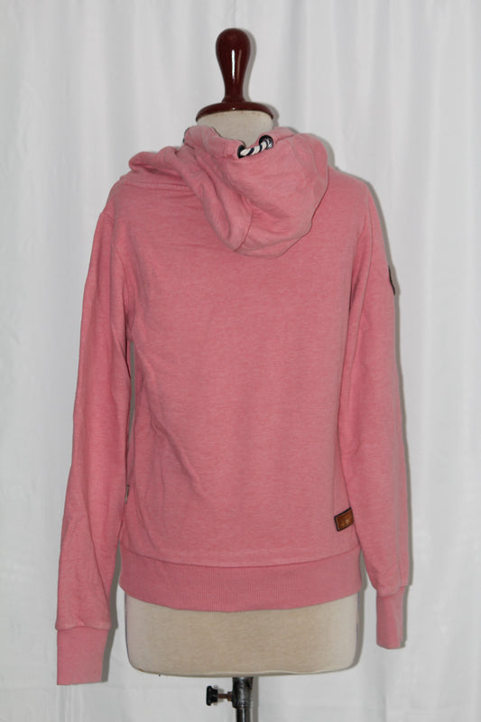 Naketano Pink Hoodie - Small