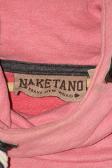 Naketano Pink Hoodie - Small