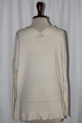 All Saints Off White Merino Wool Sweater - Large