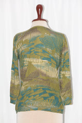 Principles Olive Green Viscose Sweater – Small Size
