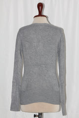 Gossip Knitwear Grey Viscose Sweater