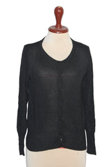 Therapy Sparkly Black Viscose Sweater