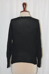 Therapy Sparkly Black Viscose Sweater