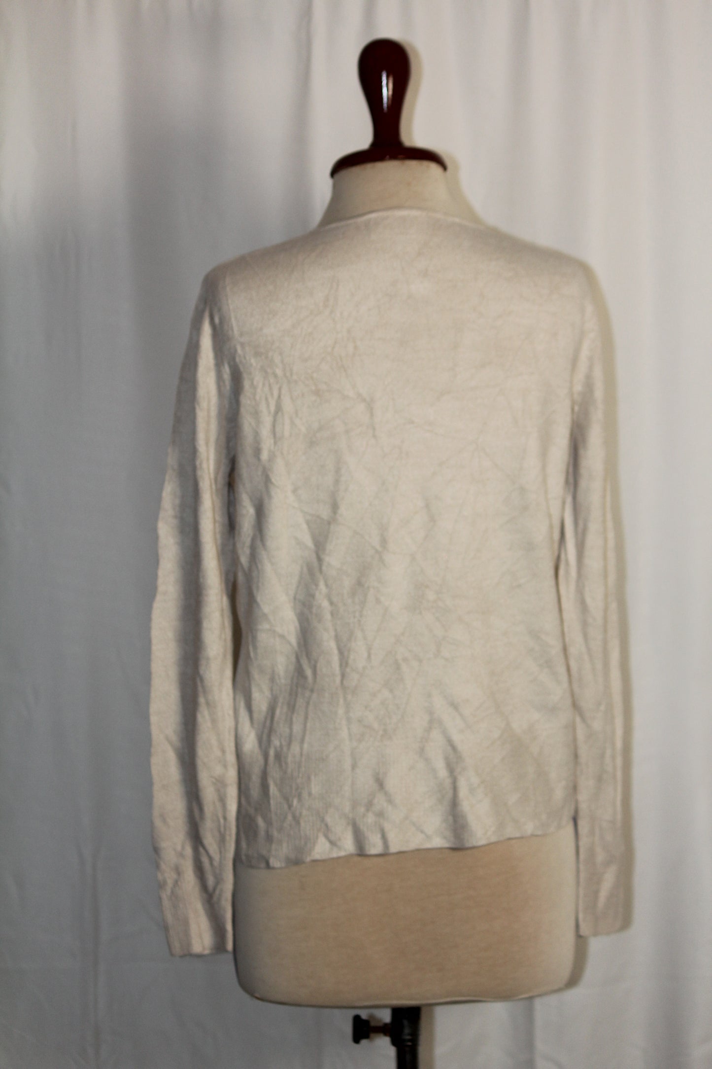 BHS Off White Acrylic Sweater - Medium
