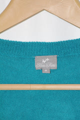 Miss Fiori Turquoise Acrylic Sweater