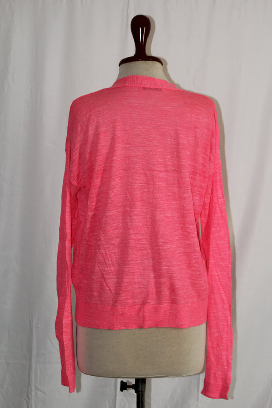 George Pink Acrylic Sweater – Medium Size