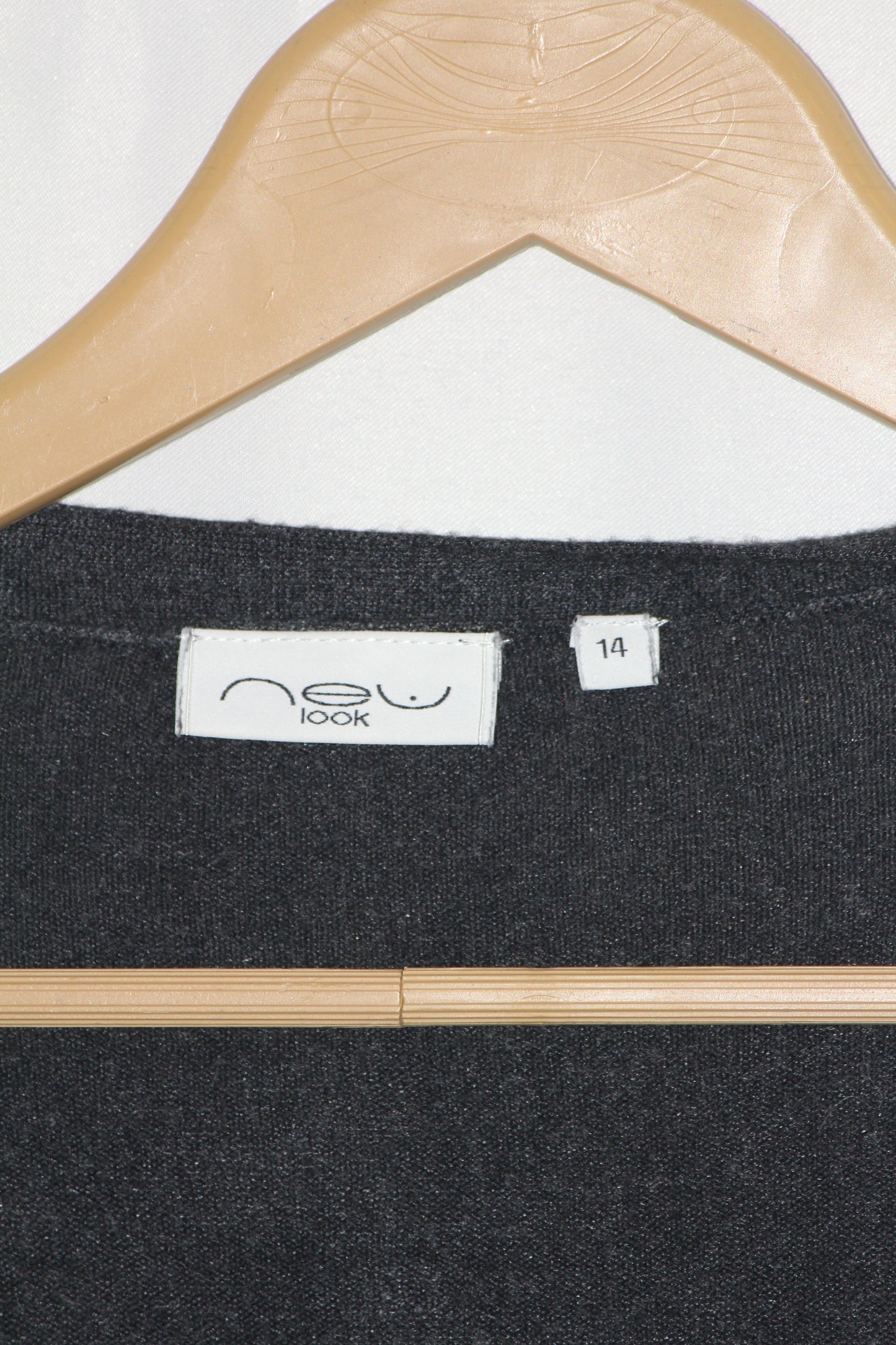 New Look Dark Grey Sweater - Medium