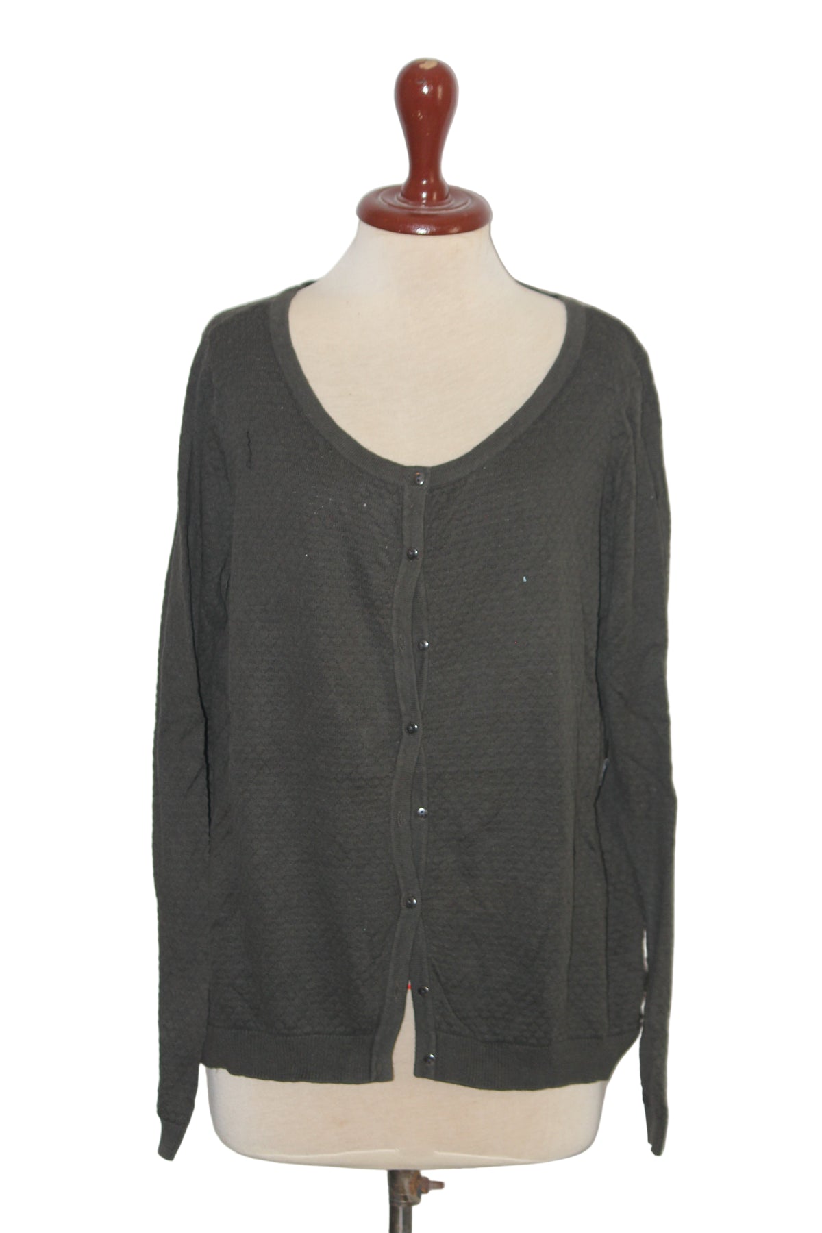 Vero Moda Grey Cotton Sweater - Medium