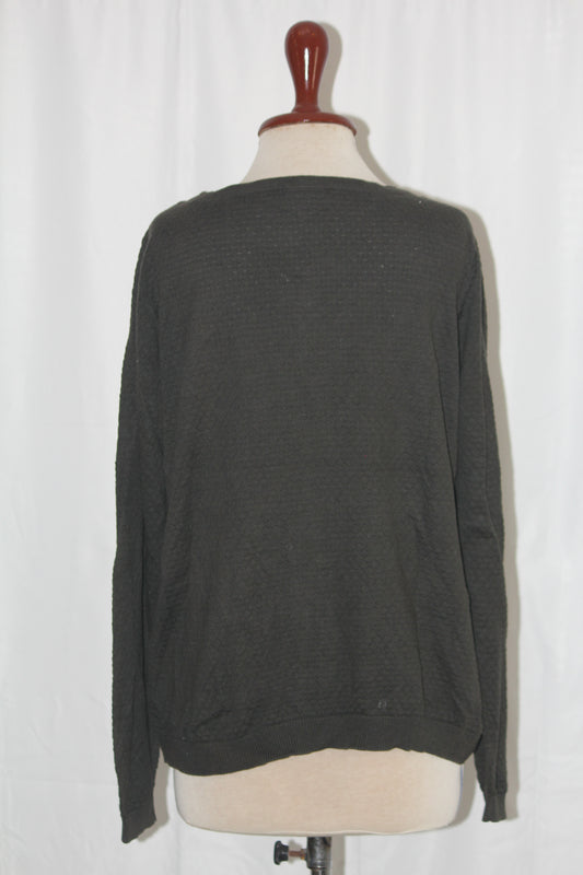 Vero Moda Grey Cotton Sweater - Medium
